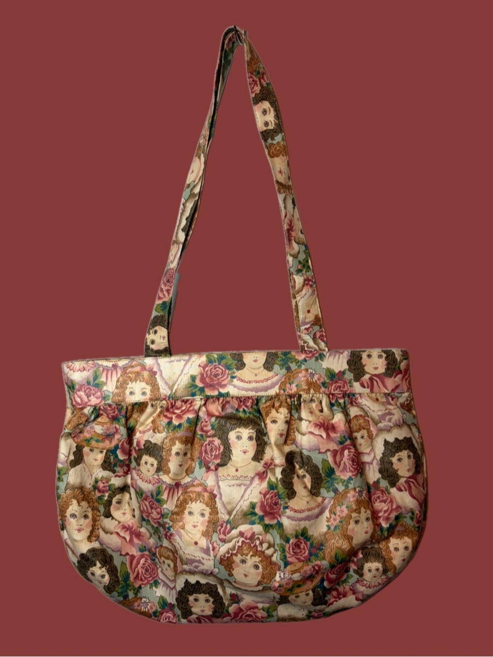 🪆Vintage Printed Tapestry Tote Bag🪆